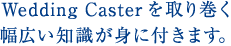 wedding caster芪Lmgɕt܂B